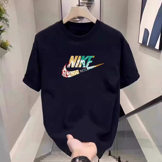 NIKE Short-Sleeve T-Shirt – Summer 2025 New Arrival, Loose Fit Casual Top for Men and Women